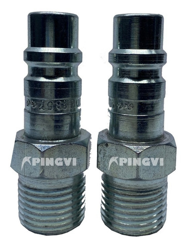 Espiga Conexion Pa Cople Macho Npt Plug 3/8  5pz Milton 1837