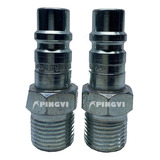 Espiga Conexion Pa Cople Macho Npt Plug 3/8  5pz Milton 1837