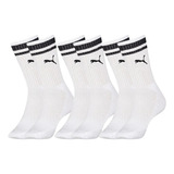 Kit 3 Pares Meia Esportiva Masculina Cano Longo Puma 4690