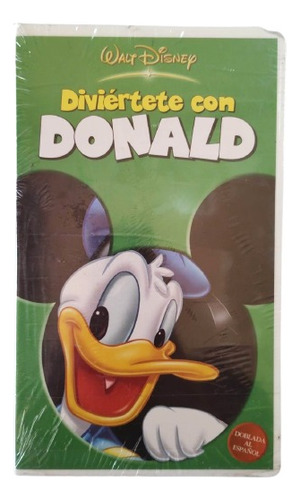 Diviértete Con Donald Walt Disney Vhs Original 
