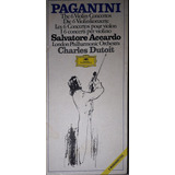 Paganini The 6 Violin Concertos* 5 Cassettes. Descatalogado*