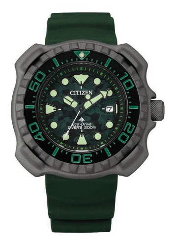 Relógio Citizen Bn0228-06w Tuna Promaster Titanium Eco-drive