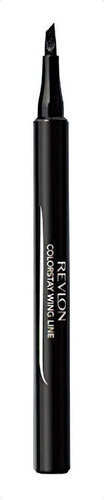 Delineador Líquido Revlon Liquid Eye Pens Triple Edge Color Blackest Black