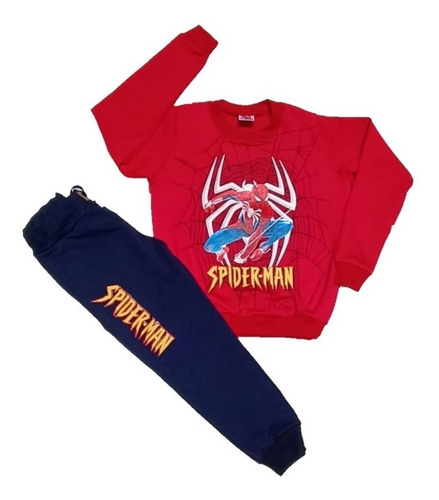 Sudaderas Superheroes Spiderman-hombre Araña Tallas 2 A 12