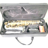 Saxofone Alto Jas1100sg Dourado Com Prata M72620 C/estojo