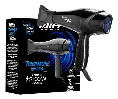 Secador De Cabelo Taiff  Tourmaline Ion Ceramica 2100w 220v