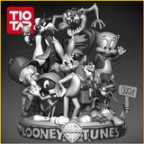 Action Figure Stl Looney Tunes Diorama