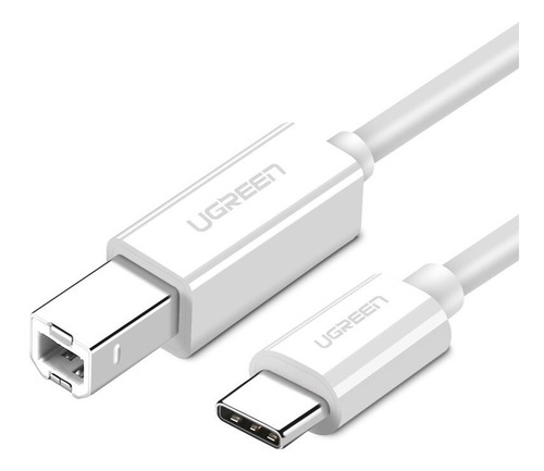 Cable Ugreen Usb Tipo C A Usb B 2.0 / Impresora - 1.5 Metros