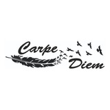 Vinilo Decorativo  Frase Pared Carpe Diem