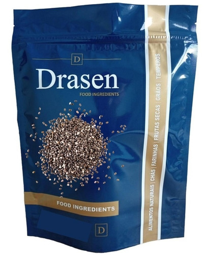 1kg Semente De Chia Comercial | Drasen