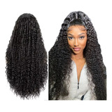 Peruca Afro Front Lace Cacheada 280g Bio Fibra Premium 60 Cm