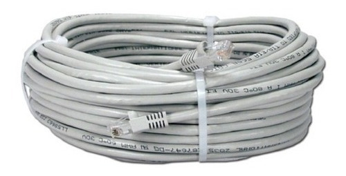 Cable Utp Amp Commscope Interior Gris Cat 5e X 20 Mts Armado