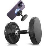 Soporte Magnético Doble Para Teléfono En El Gym
