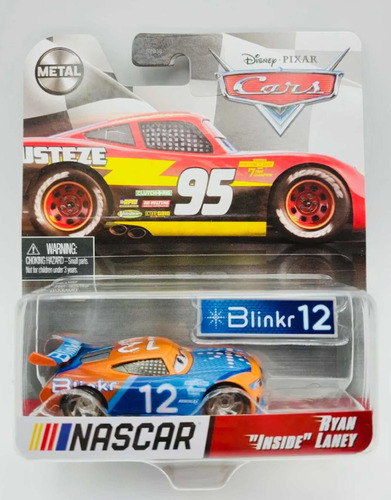 Disney Pixar Cars Corredor Nascar Ryan Inside Laney 12 Blink