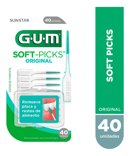 Gum Soft-picks Palillos Interdental X 40 (632)