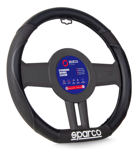 Cubre Volante Carro Tipo D Sparco Forro Protector Timon