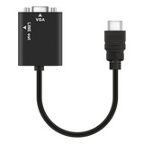 Adaptador Convertidor Hdmi A Vga Y Audio