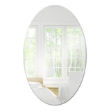 Espelho Decorativo Oval 100x60 Grande E Moderno