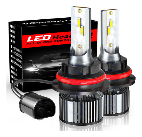 Bombillas Led De Haz Alto Y Bajo Para Vw Jetta A4 2000-07 -