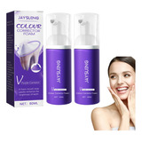 2×kit De Espuma Limpiadora Dental Con Corrección De Color C