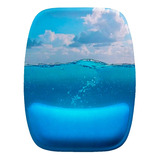 Mousepad Ergonomico Agua Mar Ceu Azul