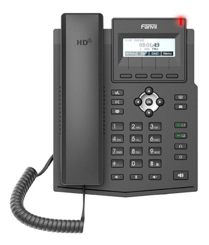 Fanvil X1sp - Telefone Ip 1 Linha Fast Ethernet Com Poe