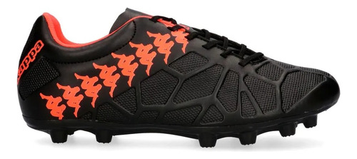 Botines De Futbol Kappa Invictus Fg Negro Naranja