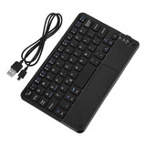 Ultra-slim Mini Teclado Inalámbrico Bluetooth Con Touchpad P