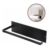 Soporte Porta Rollo Cocina Gancho Estante Adhesivo Pared 