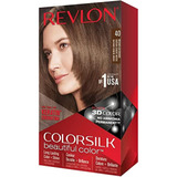 Revlon Colorsilk - Tinte Permanente Para El Cabello, Con Co.