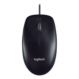Logitech Mouse M100 Optico Scroll Negro Usb 910-001601