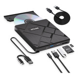 Unidad Externa De Cd/dvd Mfcir Para Ordenador Portátil, Pc Y