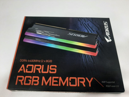 Aorus Rgb Memory Ddr4 16gb (2x8gb) 4400mhz 