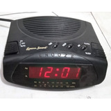 Rádio Relógio Lenoxx - Cr-611 = Para Conserto -ver Descrição