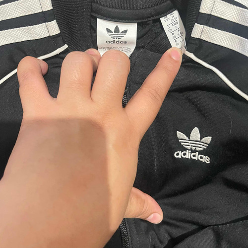 Conjunto adidas Original Negro 5/6 Años