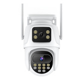 Camera Wi-fi Duas Telas 2em1 Onvif Ip66 Icsee App Externa