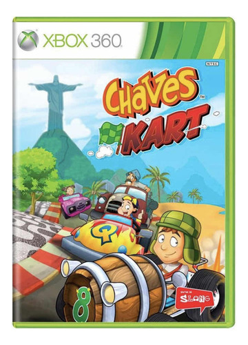 Jogo Chaves Kart - Xbox 360 - Original Mídia Física