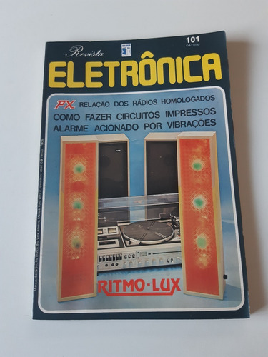 Revista Eletrônica 101 Ritmo-lux Px  Rádios Homologados J495