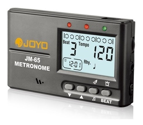 Metrónomo Digital Con Clip Joyo Jm-65 - C/salida Auriculares