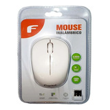 Mouse Optico Inalambrico Blanco Usb, Fujitel