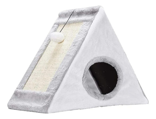 Cama Cueva Para Gato Plegable Rascador Didactico Nido Tunel