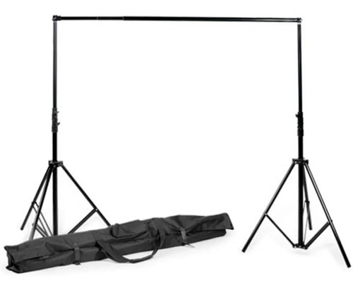 Soporte P/ Ciclorama Estudio Fotográfico 2x3 M Maleta Pinzas