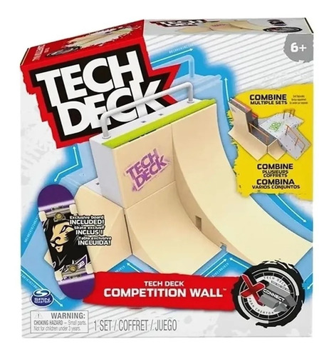 Tech Deck Skateboards Set Rampa + 1 Skate Int 13896 Original