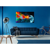 Cuadro Moderno Canvas Astronauta Splash Color 60x100cm