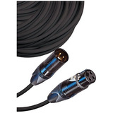 Cable Xlr Macho A Hembra Con Conectores Neutrik Nc3 Y Pre