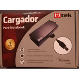 Cargador Toshiba  Utek 19v 3.95a 5.5x2.5mm