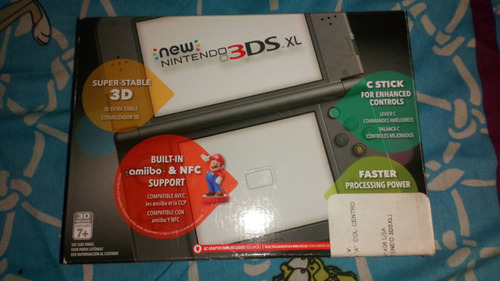 New Nintendo 3ds Xl Completo Como Nuevo Xd Ya Liberado Tn Xd