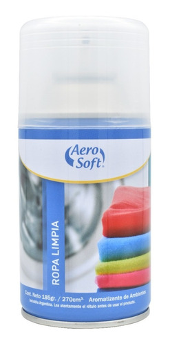  Repuesto Fragancia Ropa Limpia Unica Aromatiza Aerosoft Y++