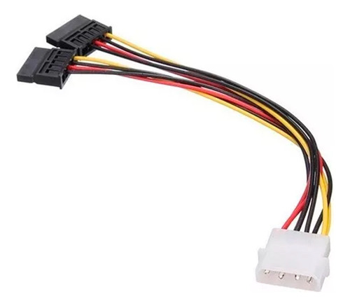 Cable Poder Doble Sata A Ide Molex