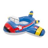 Baby Bote Inflável Aviador Boia Infantil Piscina - Intex